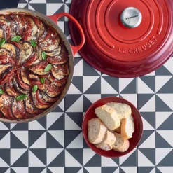 Le Creuset Signature stentøj dyb tallerken 16cm Cerise