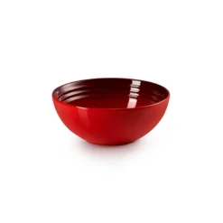 Le Creuset Signature stentøj dyb tallerken 16cm Cerise