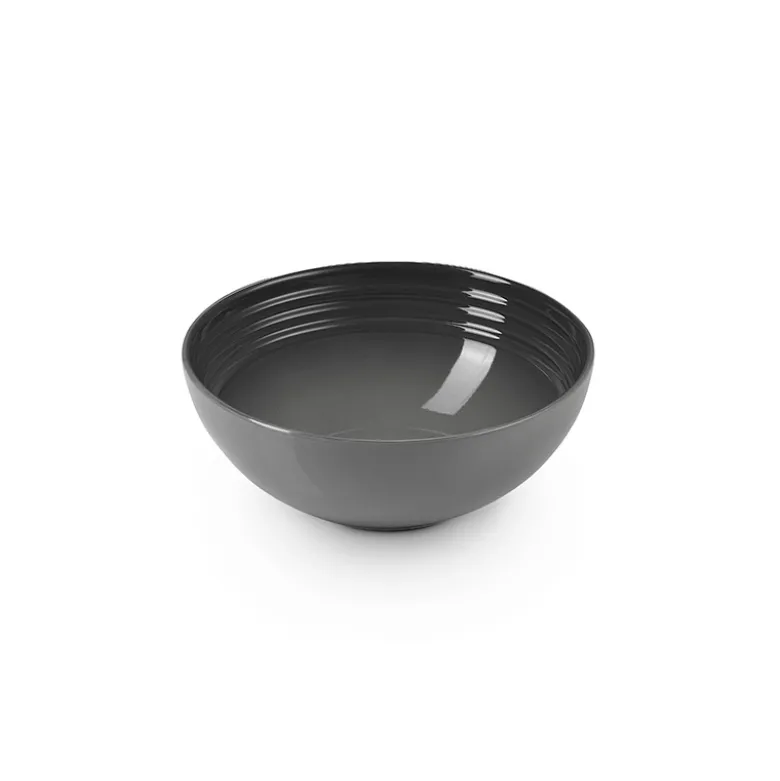 Le Creuset Signature stentøj dyb tallerken 16 cm Flint