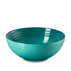 Le Creuset Signature stentøj dyb tallerken Ø 16 cm Bleu Riviera