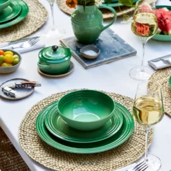 Le Creuset Signature stentøj frokosttallerken 22cm Bamboo