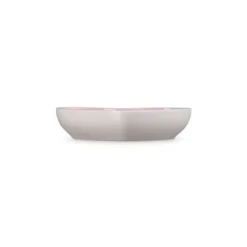 Le Creuset Signature stentøj hjerteformet skål 20 cm Shell Pink