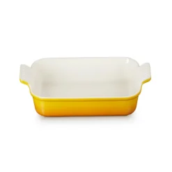 Le Creuset Signature stentøj Heritage rektangulært fad 26cm Nectar