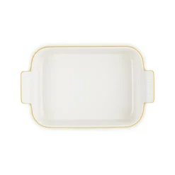 Le Creuset Signature stentøj Heritage rektangulært fad 26cm Nectar