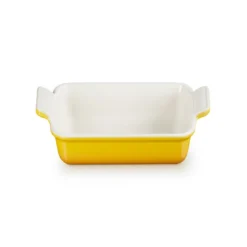 Le Creuset Signature stentøj Heritage rektangulært fad 19 cm Nectar