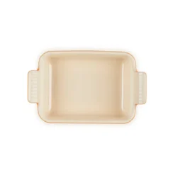 Le Creuset Signature stentøj Heritage rektangulært fad 19cm Volcanic