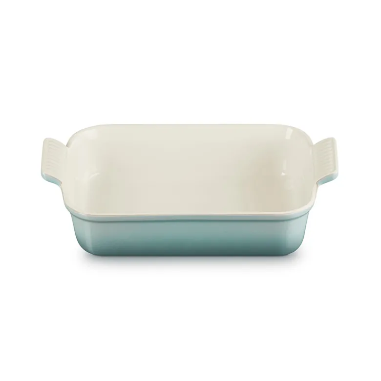 Le Creuset Signature stentøj Heritage rektangulært fad 26 cm Sea Salt