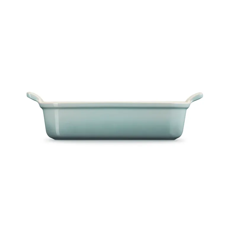 Le Creuset Signature stentøj Heritage rektangulært fad 26 cm Sea Salt