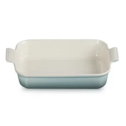 Le Creuset Signature stentøj Heritage rektangulært fad 32cm Sea Salt