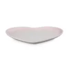 Le Creuset Signature stentøj hjerteformet serveringsfad 32cm Shell Pink