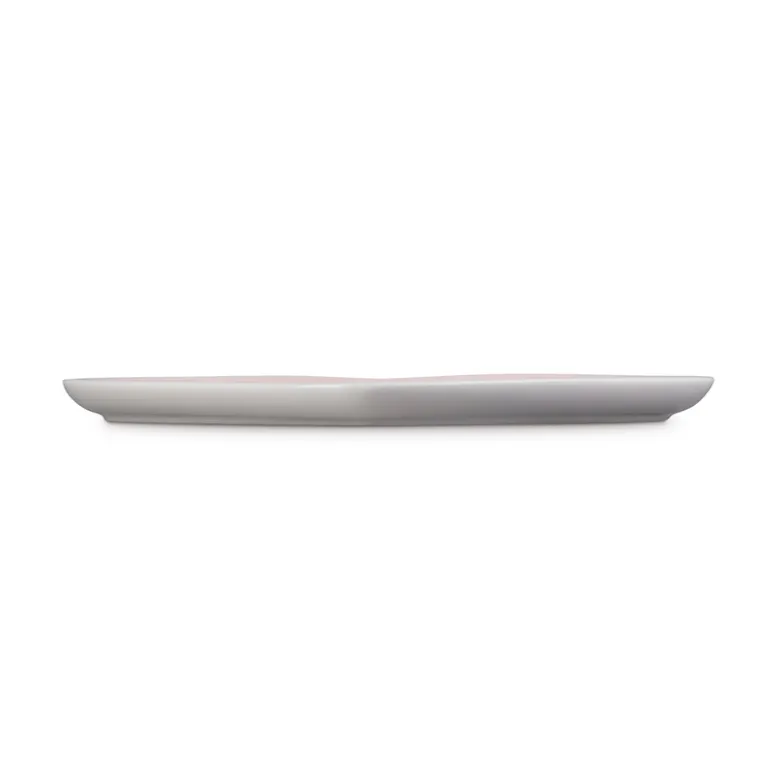 Le Creuset Signature stentøj hjerteformet serveringsfad 32cm Shell Pink