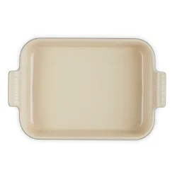 Le Creuset Signature stentøj Heritage rektangulært fad 32cm Black