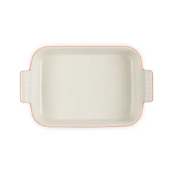 Le Creuset Signature stentøj Heritage rektangulært fad 26cm Cerise