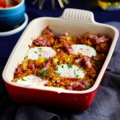 Le Creuset Signature stentøj Heritage rektangulært fad 26cm Cerise