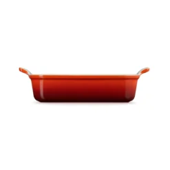 Le Creuset Signature stentøj Heritage rektangulært fad 26cm Cerise