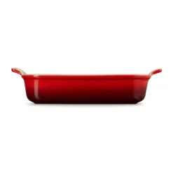 Le Creuset Signature stentøj Heritage rektangulært fad 32cm Cerise