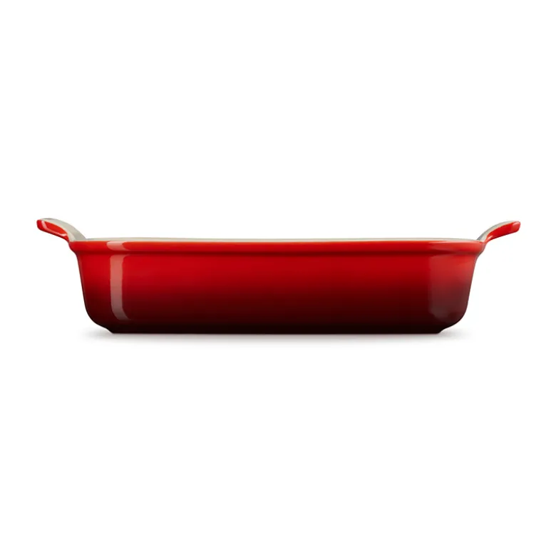 Le Creuset Signature stentøj Heritage rektangulært fad 32cm Cerise