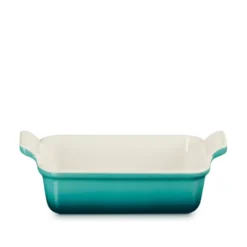 Le Creuset Signature stentøj Heritage rektangulært fad 19 cm Bleu Riviera