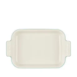 Le Creuset Signature stentøj Heritage rektangulært fad 26 cm Bleu Riviera