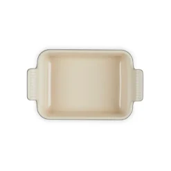 Le Creuset Signature stentøj Heritage rektangulært fad 19 cm Black