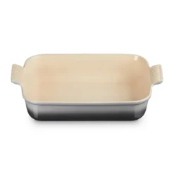 Le Creuset Signature stentøj Heritage rektangulært fad 32cm Flint