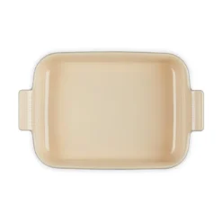 Le Creuset Signature stentøj Heritage rektangulært fad 32cm Flint