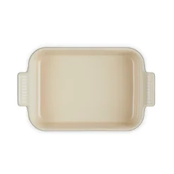 Le Creuset Signature stentøj Heritage rektangulært fad 26cm Black
