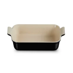 Le Creuset Signature stentøj Heritage rektangulært fad 26cm Black