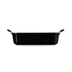 Le Creuset Signature stentøj Heritage rektangulært fad 26cm Black