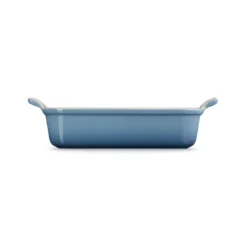 Le Creuset Signature stentøj Heritage rektangulært fad 26cm Chambray