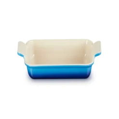 Le Creuset Signature stentøj Heritage rektangulært fad 19cm Azure