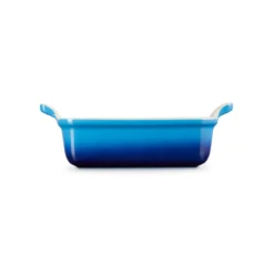 Le Creuset Signature stentøj Heritage rektangulært fad 19cm Azure