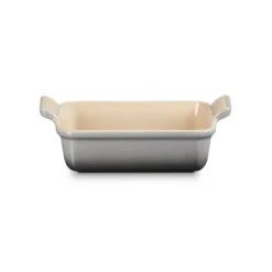 Le Creuset Signature stentøj Heritage rektangulært fad 19cm Flint