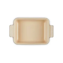 Le Creuset Signature stentøj Heritage rektangulært fad 19cm Flint