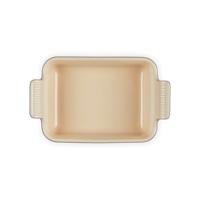 Le Creuset Signature stentøj Heritage rektangulært fad 19cm Flint