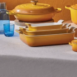 Le Creuset Signature stentøj Heritage rektangulært fad 32cm Nectar