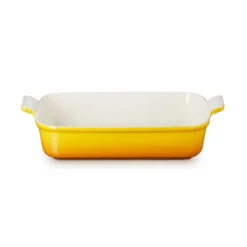 Le Creuset Signature stentøj Heritage rektangulært fad 32cm Nectar