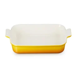 Le Creuset Signature stentøj Heritage rektangulært fad 32cm Nectar