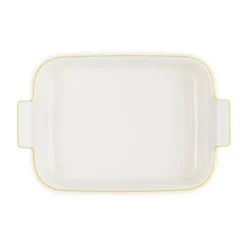 Le Creuset Signature stentøj Heritage rektangulært fad 32cm Nectar
