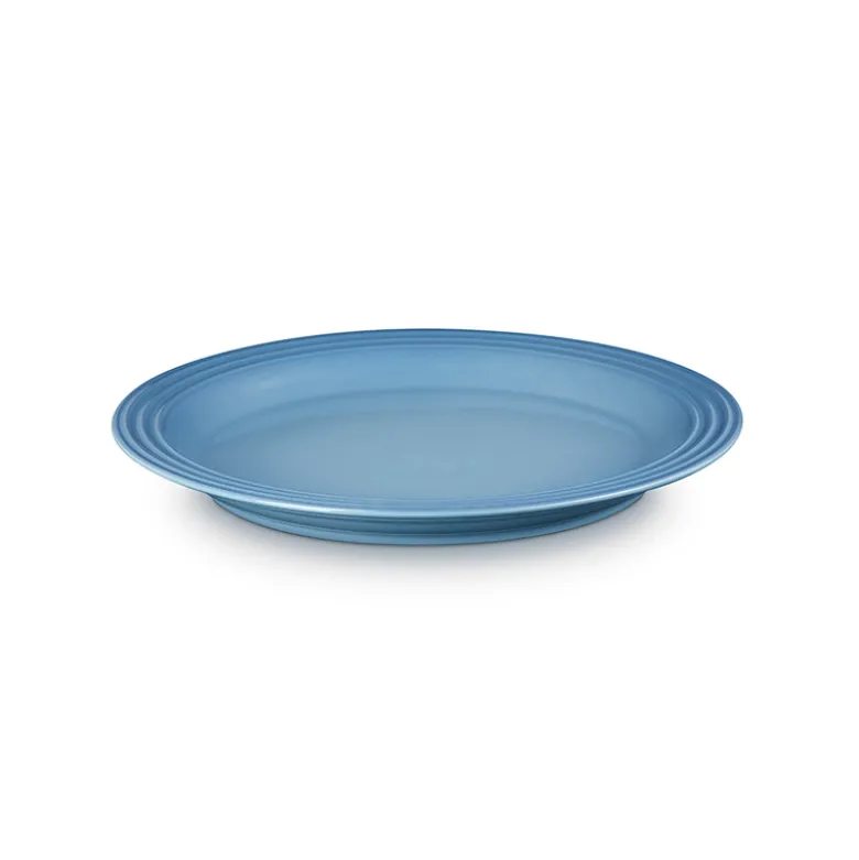Le Creuset Signature stentøj middagstallerken 27cm Chambray