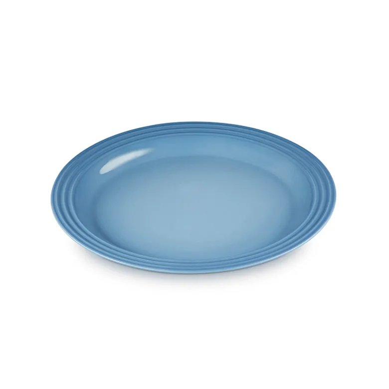 Le Creuset Signature stentøj middagstallerken 27cm Chambray