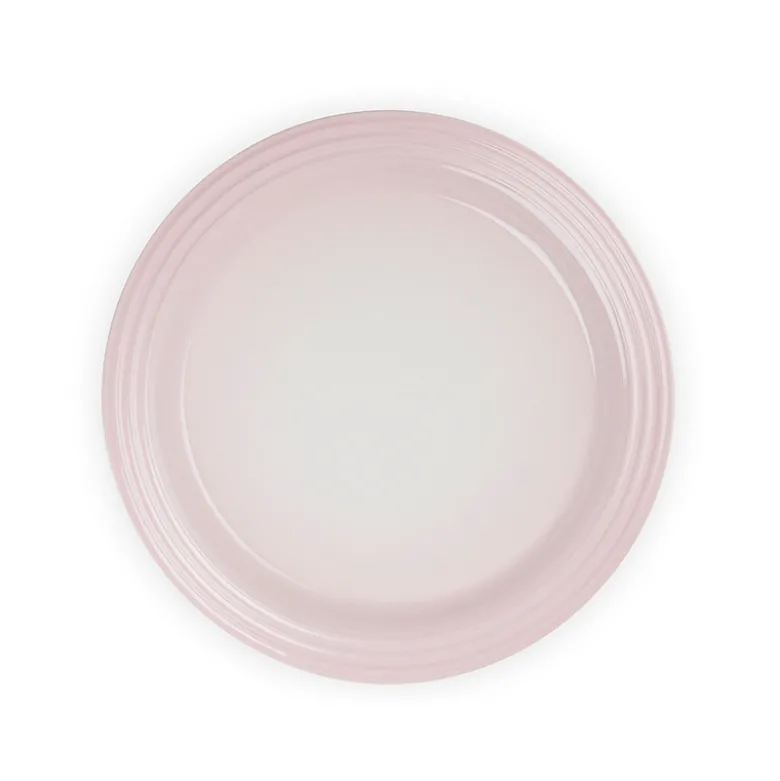 Le Creuset Signature stentøj middagstallerken 27cm Shell Pink
