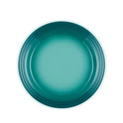 Le Creuset Signature stentøj middagstallerken Ø 27 cm Bleu Riviera