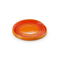 Le Creuset Signature stentøj oval grydeskeholder Volcanic