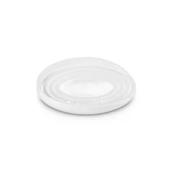 Le Creuset Signature stentøj oval grydeskeholder White