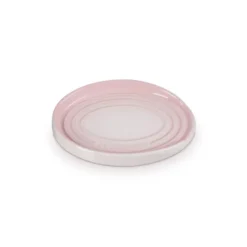 Le Creuset Signature stentøj oval grydeskeholder Shell Pink
