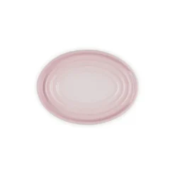 Le Creuset Signature stentøj oval grydeskeholder Shell Pink