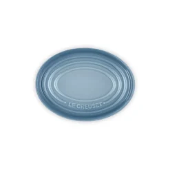 Le Creuset Signature stentøj oval grydeskeholder Chambray