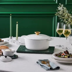 Le Creuset Signature stentøj pastatallerken 22 cm White