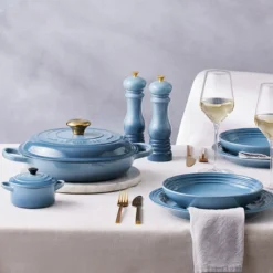 Le Creuset Signature stentøj pastatallerken 22 cm Chambray